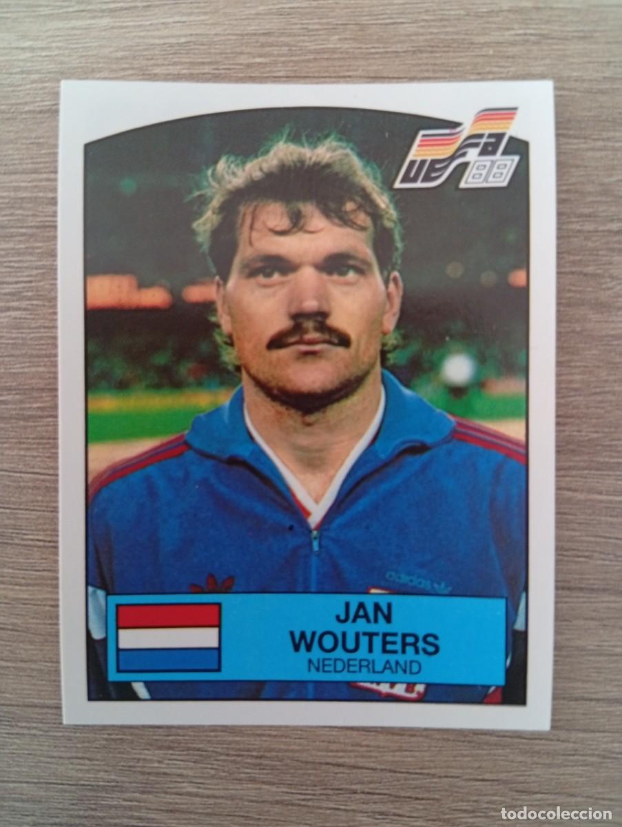 Cromos de f&uacute;tbol: JAN WOUTERS 225 HOLANDA EUROCOPA EURO 1988 88 ALEMANIA NUNCA PEGADO SIN PEGAR