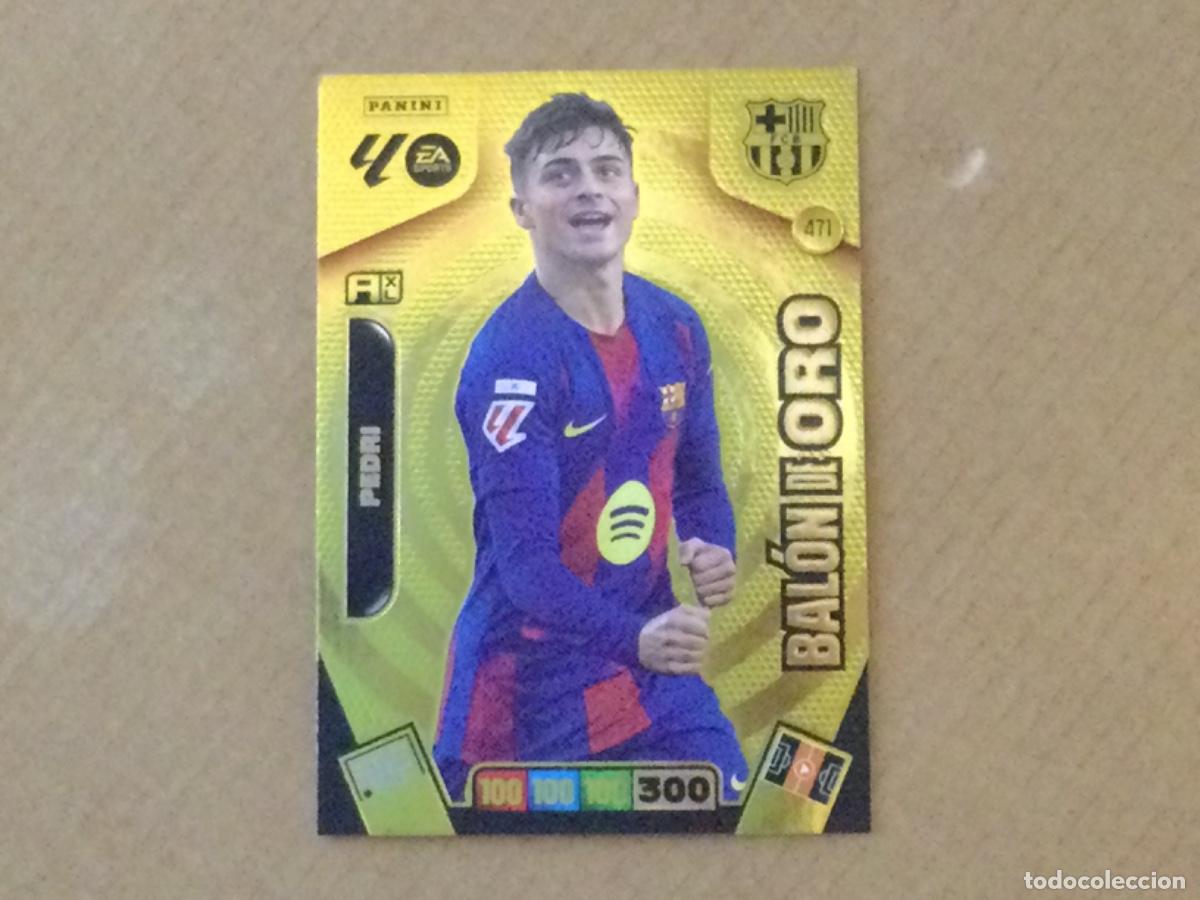 Cromos de f&uacute;tbol: Carta adrenalyn 2025-26 Pedri balon de oro