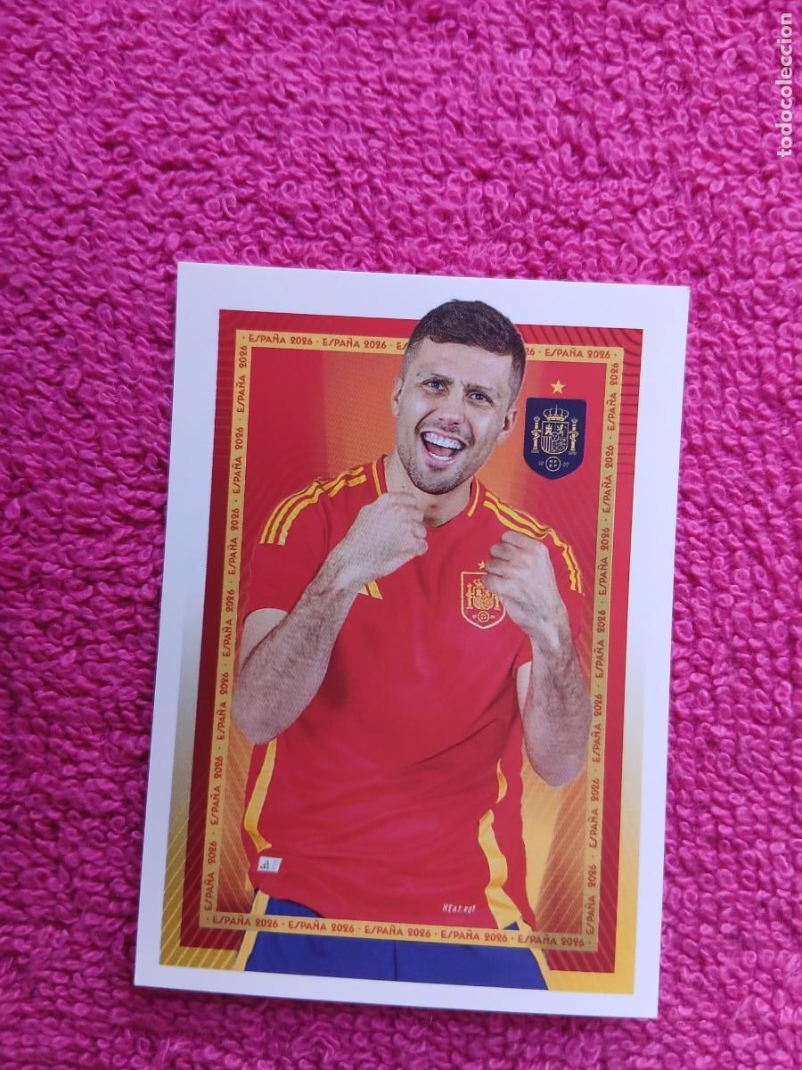 Cromos de f&uacute;tbol: espa&ntilde;a 2026 31 rodrigo selecci&oacute;n espa&ntilde;ola panini carrefour family mundial de futbol