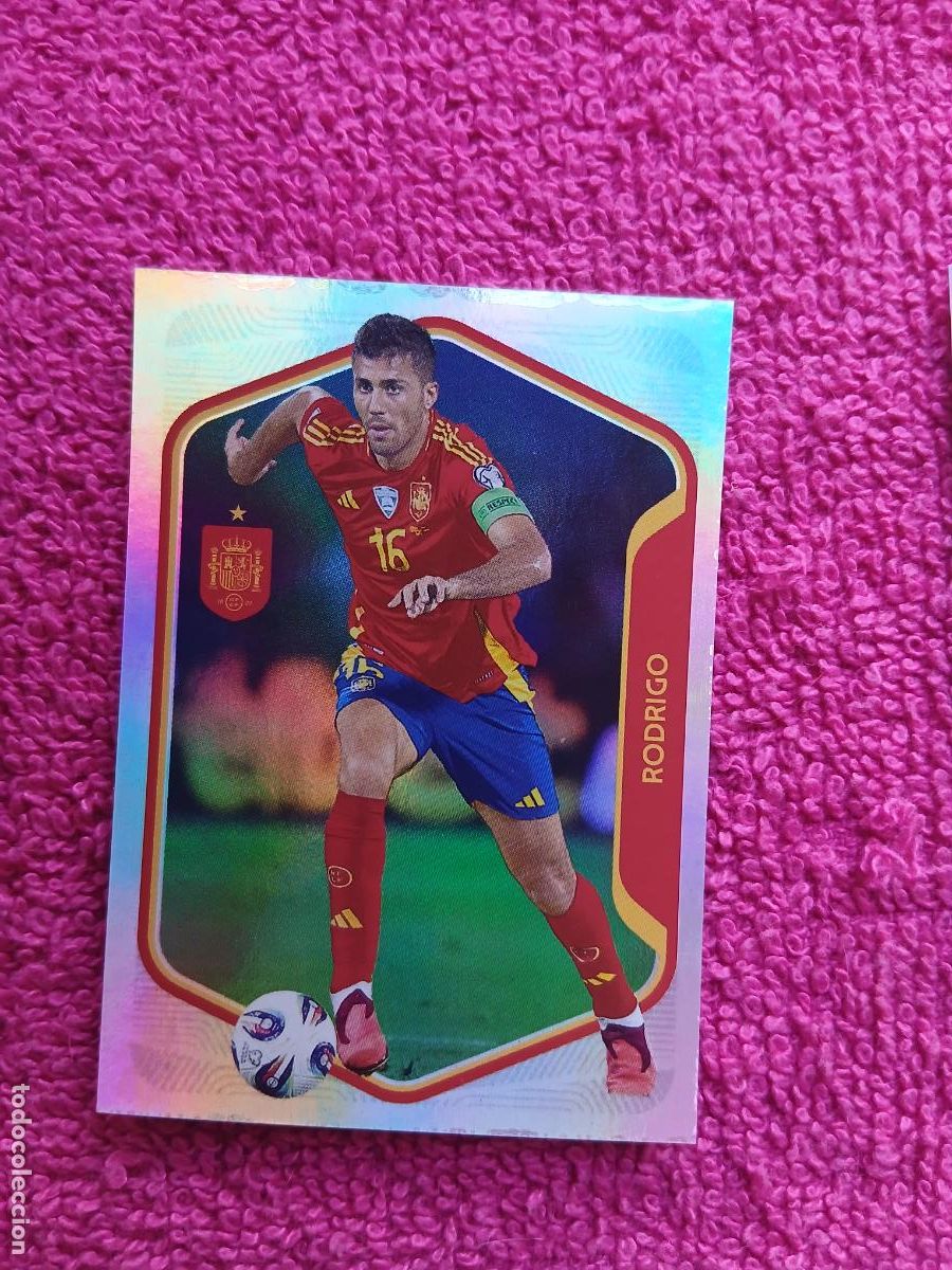 Cromos de f&uacute;tbol: espa&ntilde;a 2026 32 rodrigo selecci&oacute;n espa&ntilde;ola panini carrefour family mundial de futbol