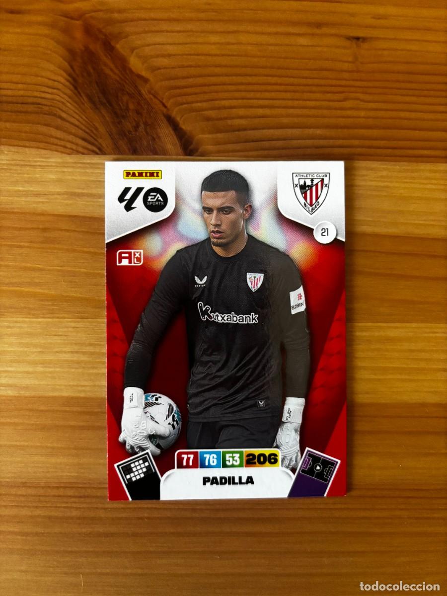Cromos de Futebol: PADILLA ATHLETIC CLUB BILBAO n&uacute;mero 21 cromo Adrenalyn XL 25-26 2025-2026