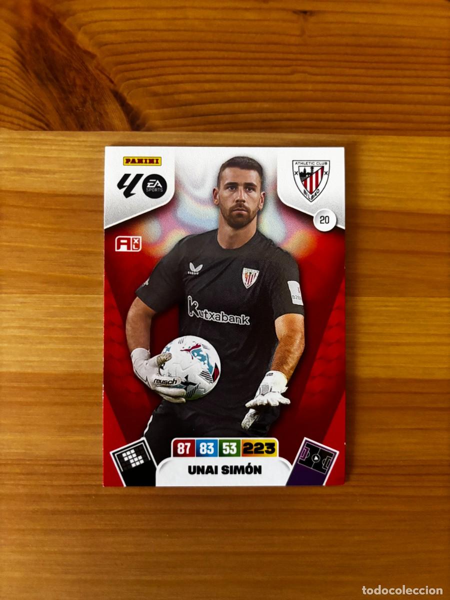Cromos de Futebol: UNAI SIM&Oacute;N ATHLETIC CLUB BILBAO n&uacute;mero 20 cromo Adrenalyn XL 25-26 2025-2026