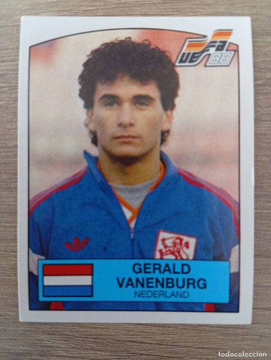 Figurine di Calcio: GERALD VANENBURG 228 HOLANDA EUROCOPA EURO 1988 88 ALEMANIA NUNCA PEGADO SIN PEGAR