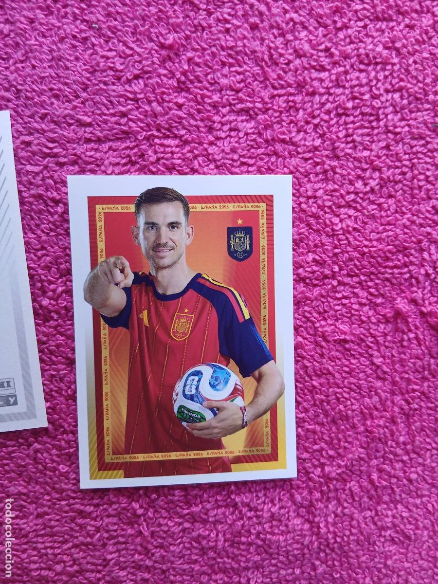 Figurine di Calcio: espa&ntilde;a 2026 35 fabi&aacute;n ruiz selecci&oacute;n espa&ntilde;ola panini carrefour family mundial de futbol