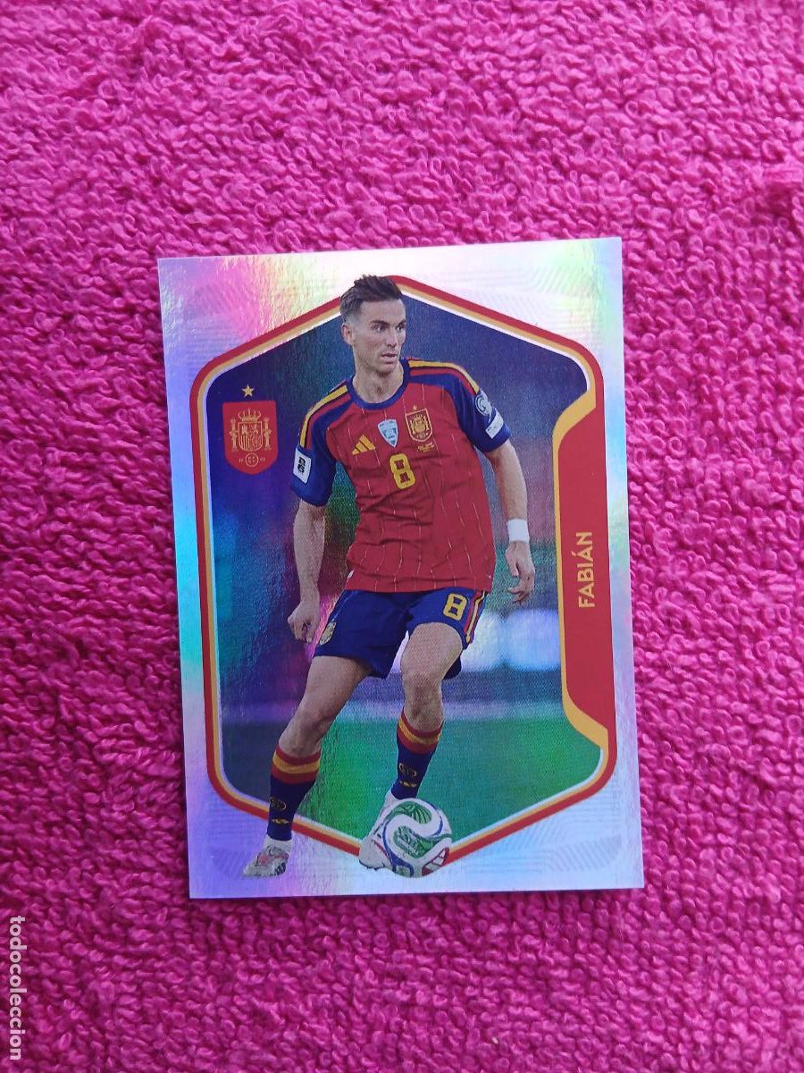 Figurine di Calcio: espa&ntilde;a 2026 36 fabi&aacute;n selecci&oacute;n espa&ntilde;ola panini carrefour family mundial de futbol