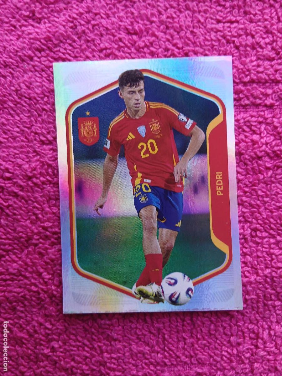 Figurine di Calcio: espa&ntilde;a 2026 38 pedri selecci&oacute;n espa&ntilde;ola panini carrefour family mundial de futbol