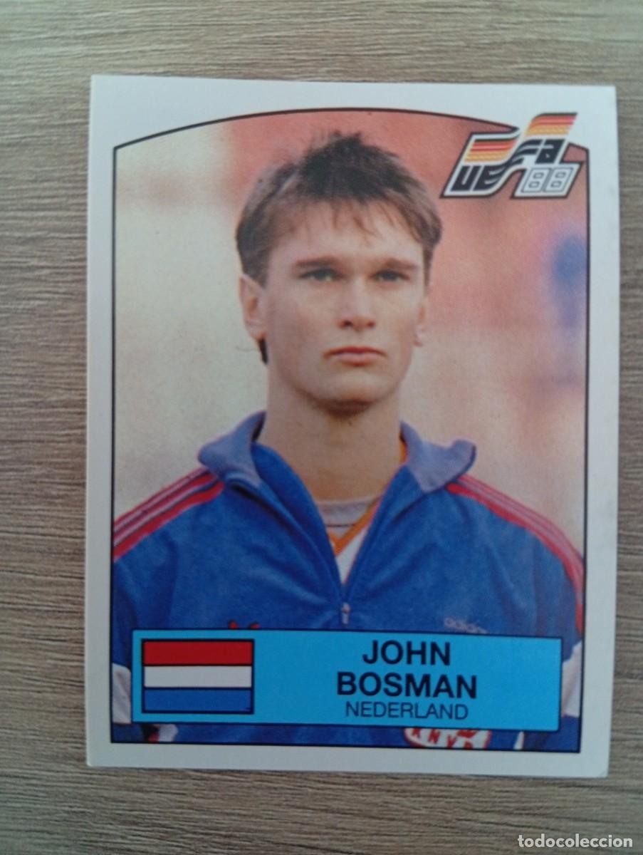 Figurine di Calcio: JOHN BOSMAN 229 HOLANDA EUROCOPA EURO 1988 88 ALEMANIA NUNCA PEGADO SIN PEGAR