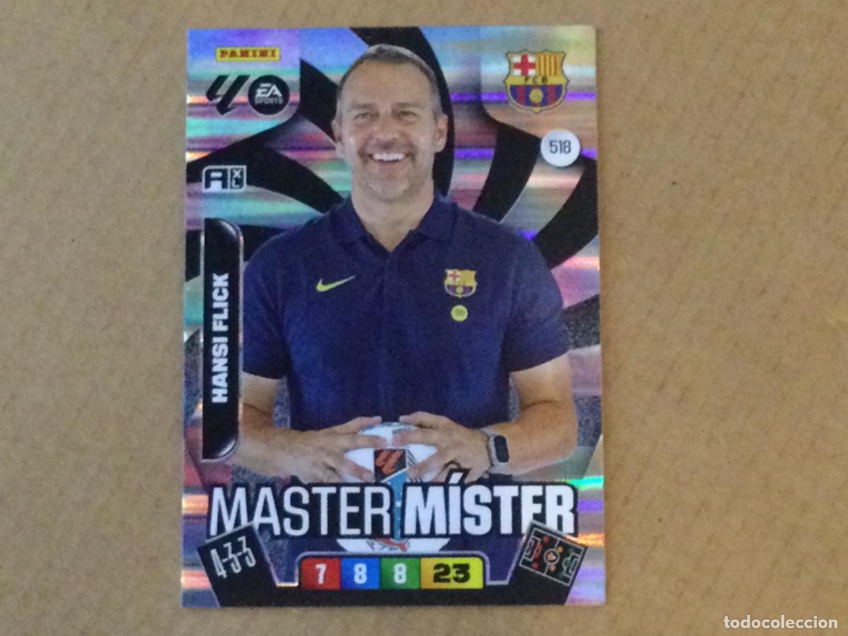 Football Stickers: Carta adrenalyn 2025-26 master mister Hansi Flick