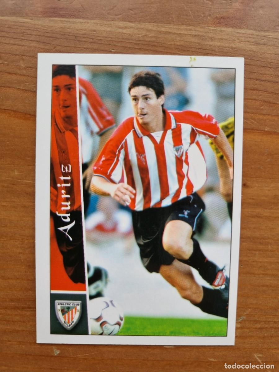 Cromos de f&uacute;tbol: 640+ ADURIZ (Athletic Club) &Uacute;LTIMA HORA. Las Fichas de la Liga 2002 2003 02 03 (Mundicromo)