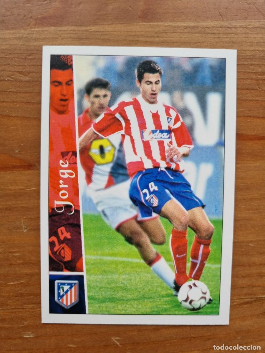 Cromos de f&uacute;tbol: 648+ JORGE (Atl&eacute;tico de Madrid) &Uacute;LTIMA HORA. Las Fichas de la Liga 2002 2003 02 03 (Mundicromo)