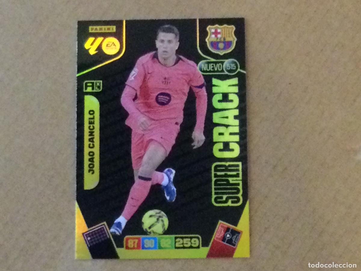 Football Stickers: Carta adrenalyn 2025-26 Joao Cancelo Super crack Barcelona