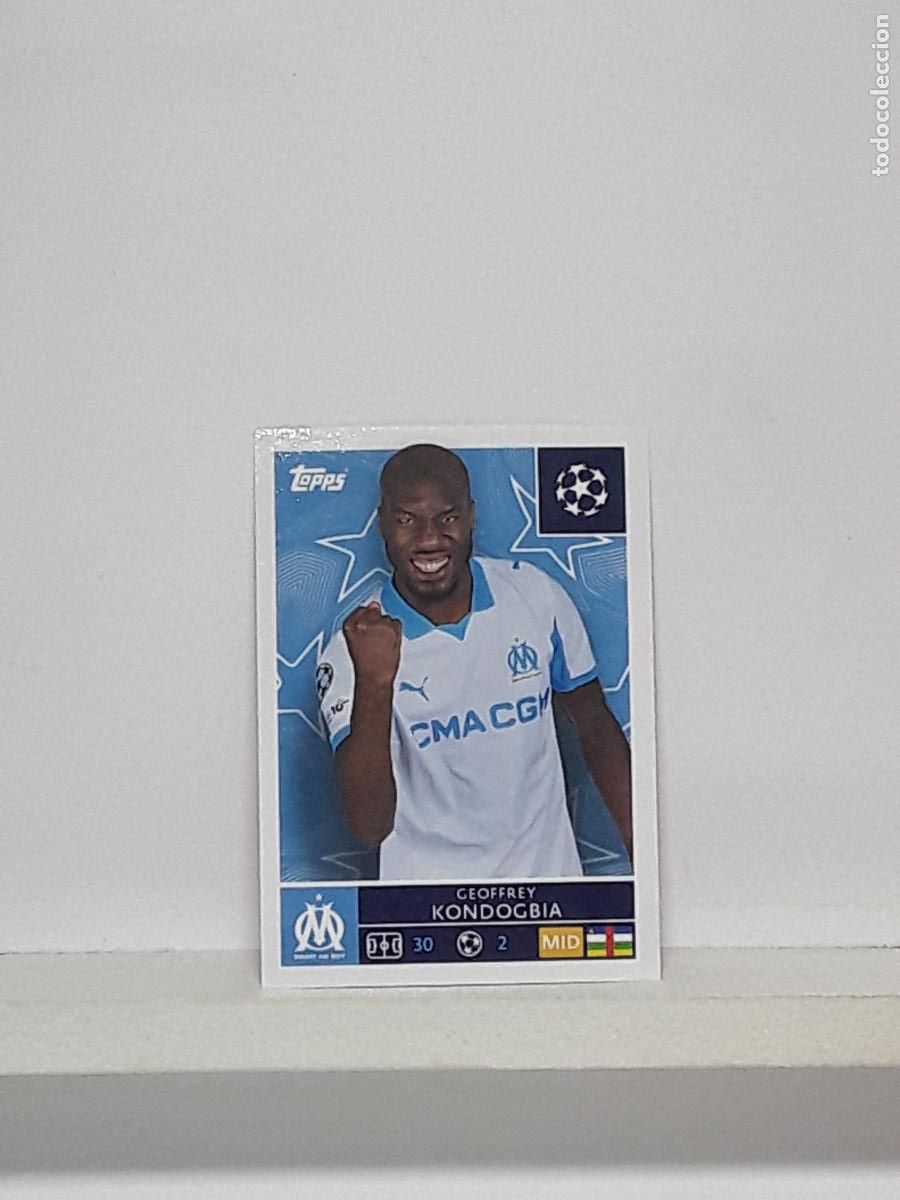 Cromos de f&uacute;tbol: CHAMPIONS STICKER 2025 2026 25 26 ALBUM TOPPS LEAGUE N 348 MARSEILLA GEOFFREY KONDOGBIA
