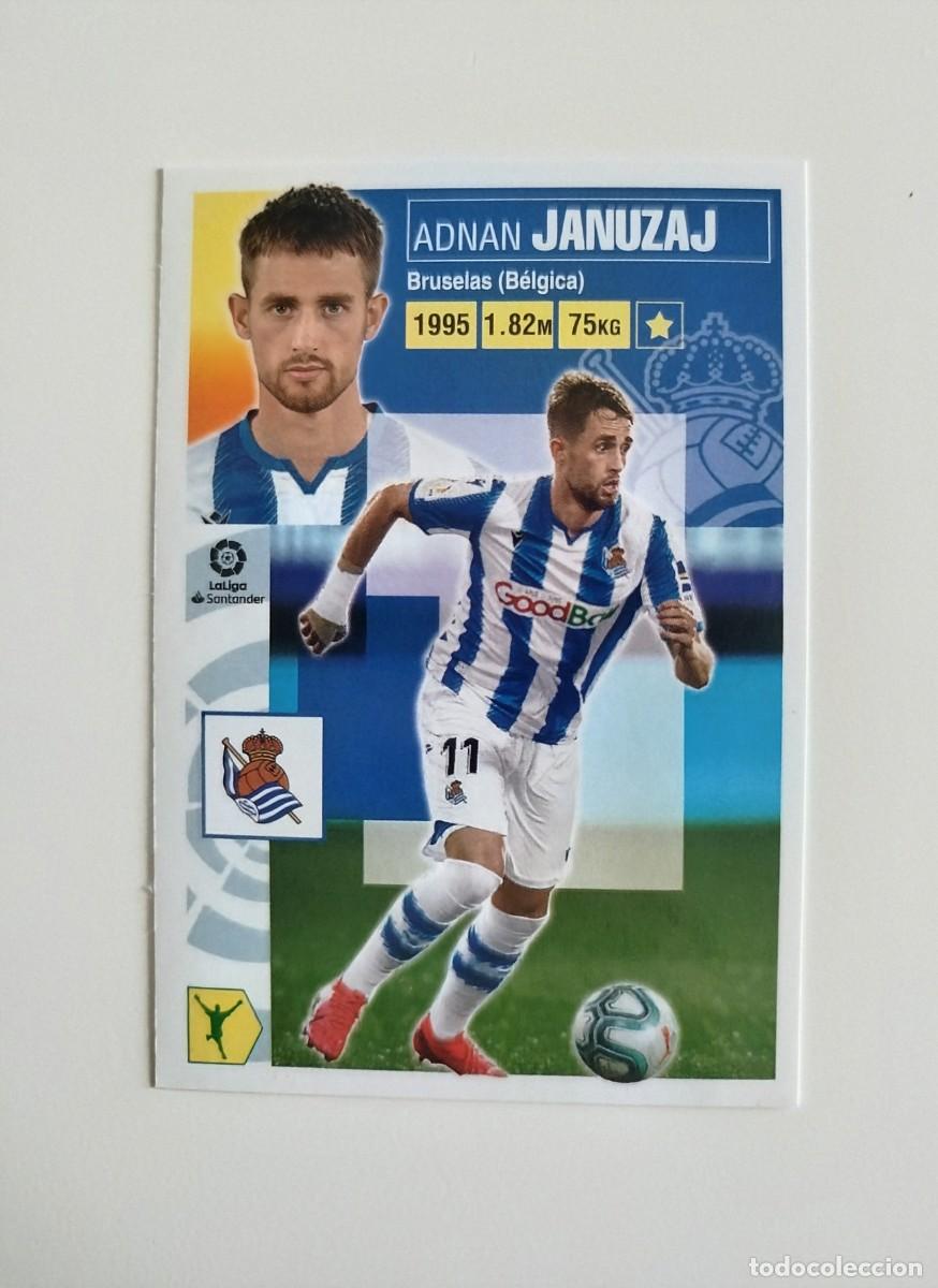 Fu&szlig;ball-Sticker: Januzaj 18 SIN PEGAR NUNCA PEGADO Real Sociedad CF Liga Ediciones Este 20 21 / 2020 2021