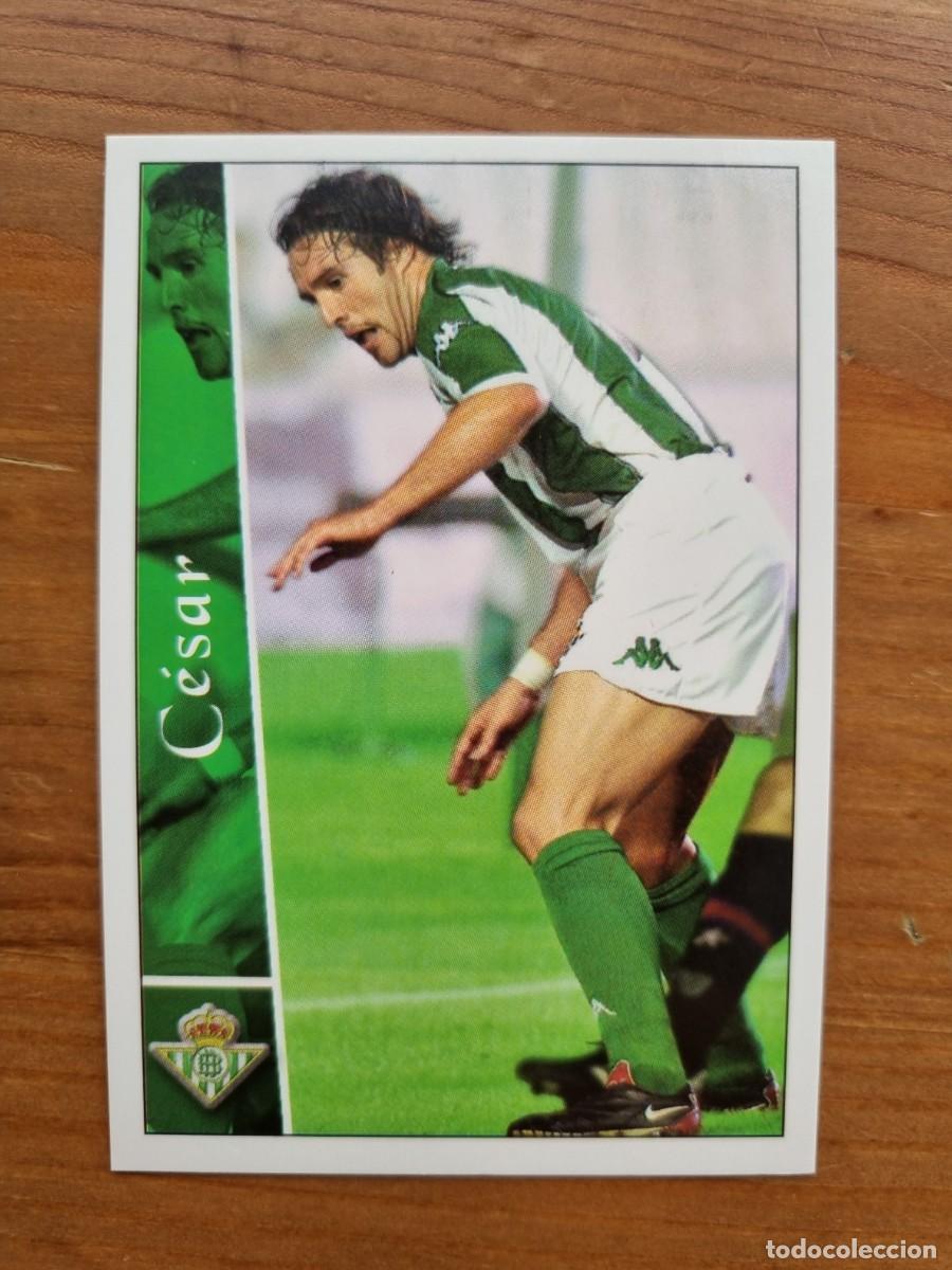 Football Stickers: 668+ C&Eacute;SAR (Real Betis) &Uacute;LTIMA HORA. Las Fichas de la Liga 2002 2003 02 03 (Mundicromo)