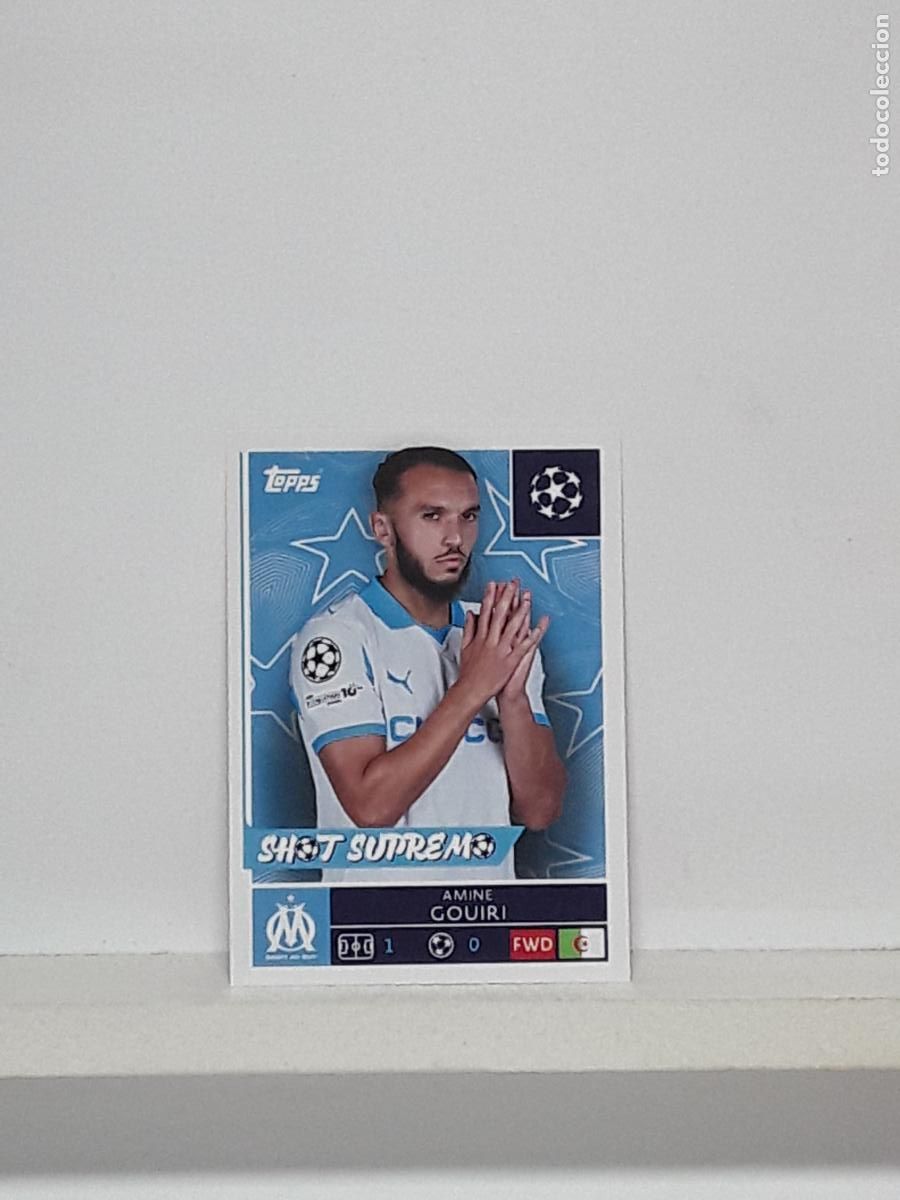 Cromos de Futebol: CHAMPIONS STICKER 2025 2026 25 26 ALBUM TOPPS LEAGUE N 352 MARSEILLA AMINE GOUIRI
