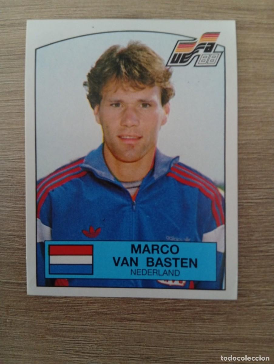Cromos de Futebol: MARCO VAN BASTEN 230 HOLANDA EUROCOPA EURO 1988 88 ALEMANIA NUNCA PEGADO SIN PEGAR