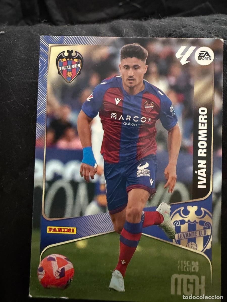 Cromos de f&uacute;tbol: megacracks 25-26 romero levante