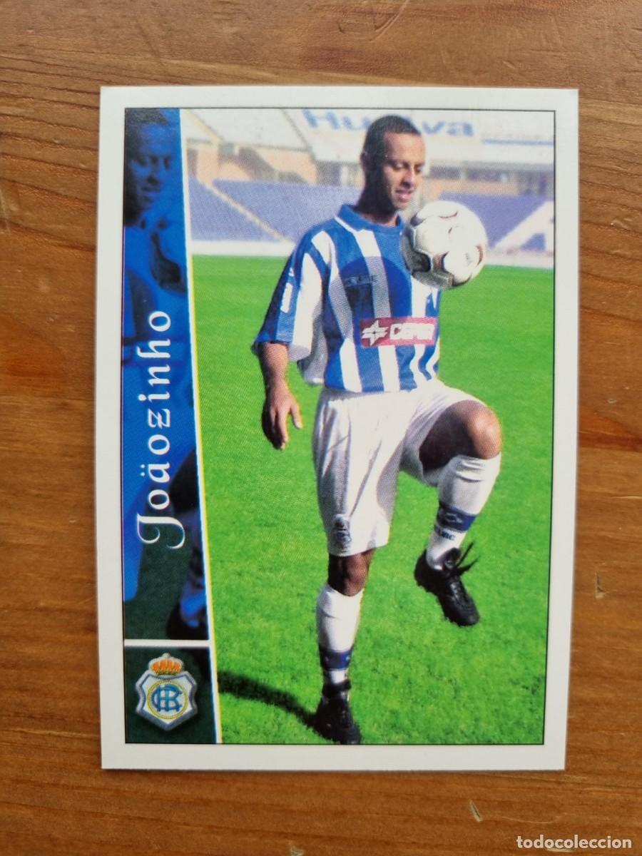 Cromos de f&uacute;tbol: 685+ JO&Auml;OZINHO (Recreativo Huelva) &Uacute;LTIMA HORA. Las Fichas de la Liga 2002 2003 02 03 (Mundicromo)