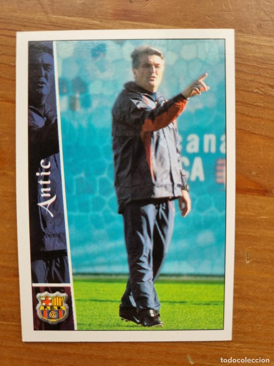 Cromos de f&uacute;tbol: 689+ ANTIC (FC Barcelona) &Uacute;LTIMA HORA. Las Fichas de la Liga 2002 2003 02 03 (Mundicromo)
