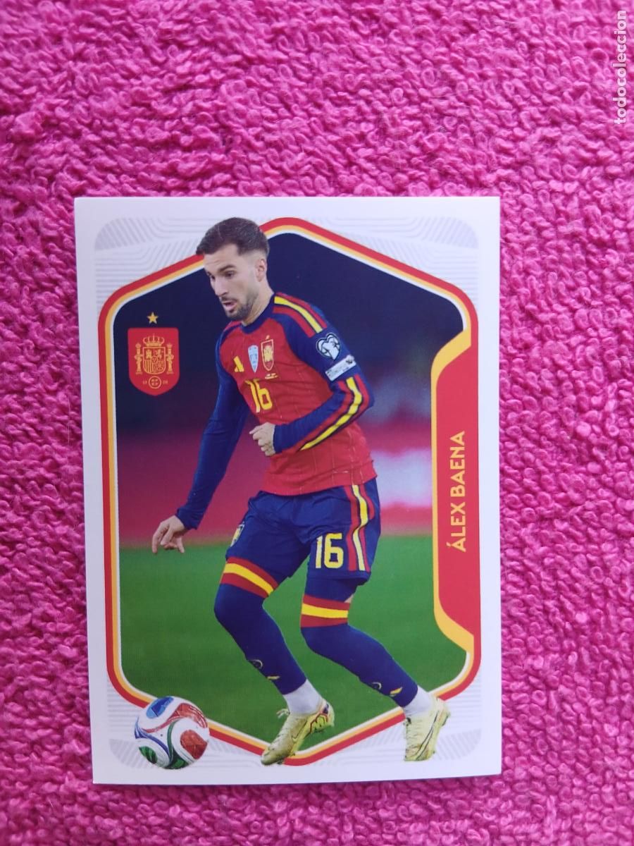 Cromos de f&uacute;tbol: espa&ntilde;a 2026 44 alex baena selecci&oacute;n espa&ntilde;ola panini carrefour family mundial de futbol
