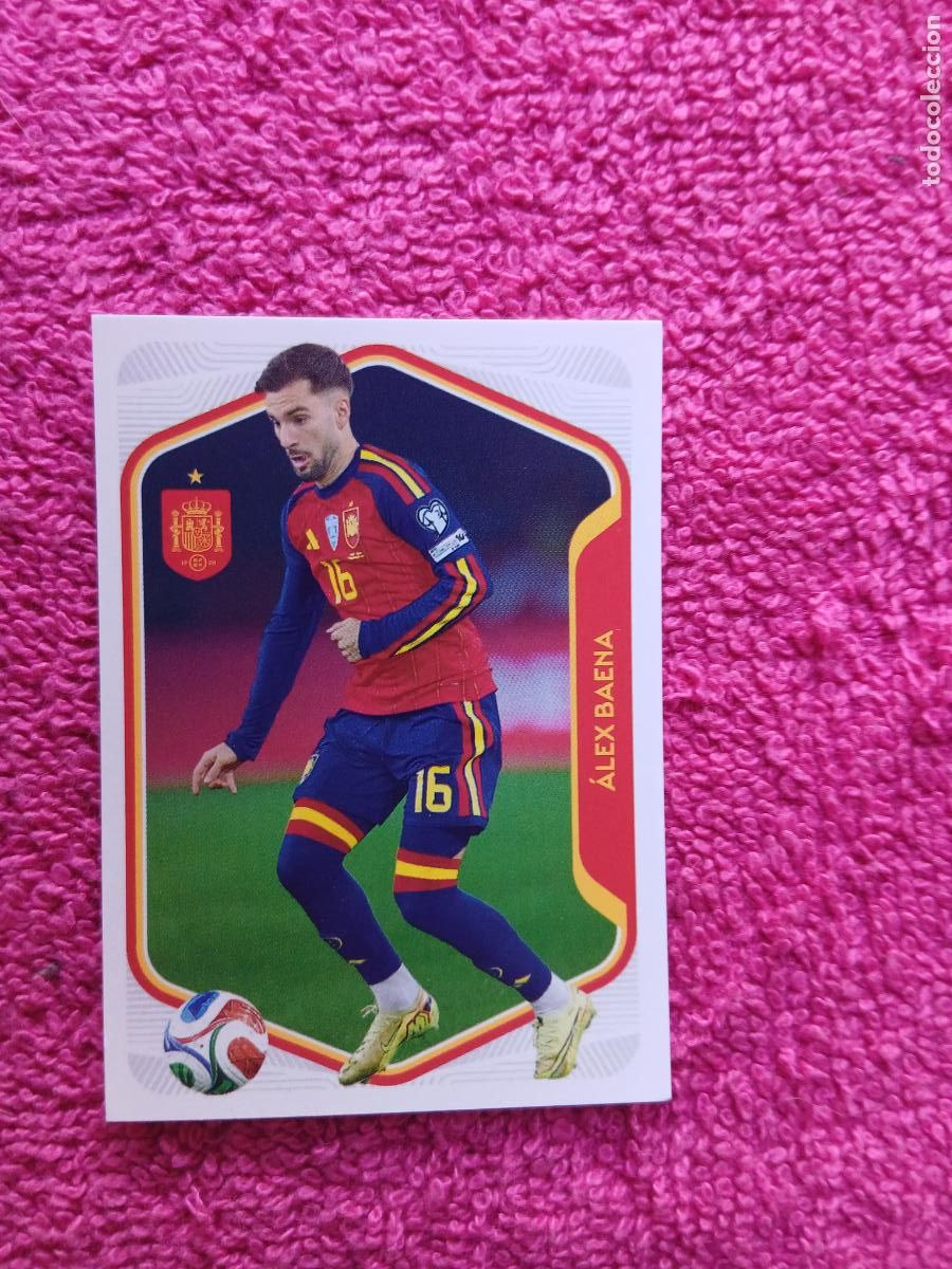 Cromos de f&uacute;tbol: espa&ntilde;a 2026 44 alex baena selecci&oacute;n espa&ntilde;ola panini carrefour family mundial de futbol