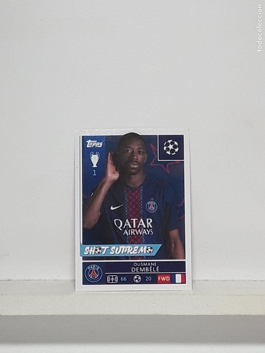 Cromos de f&uacute;tbol: CHAMPIONS STICKER 2025 2026 25 26 ALBUM TOPPS LEAGUE N 364 PARIS SAINT-GERMAIN OUSMANE DEMBELE