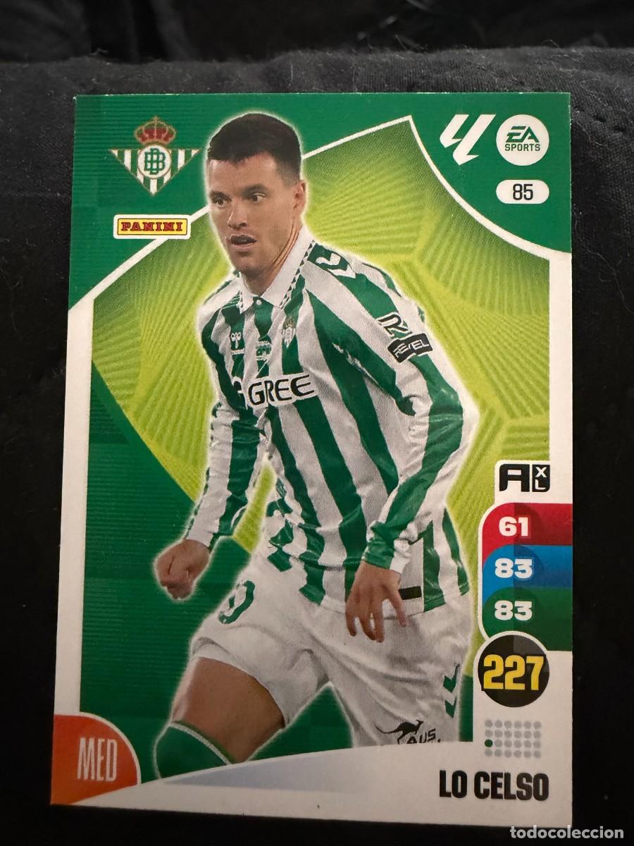 Cromos de f&uacute;tbol: adrenalyn 24-25 lo celso betis