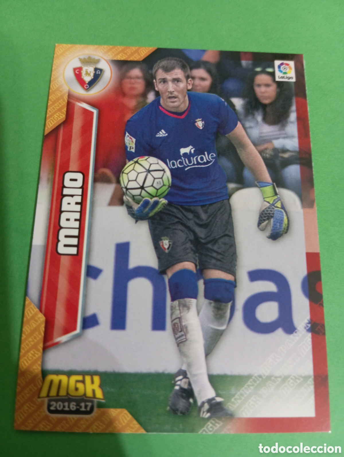 Cromos de Futebol: Mario Osasuna n&deg;382 / PANINI MEGACRACKS 2016/2017