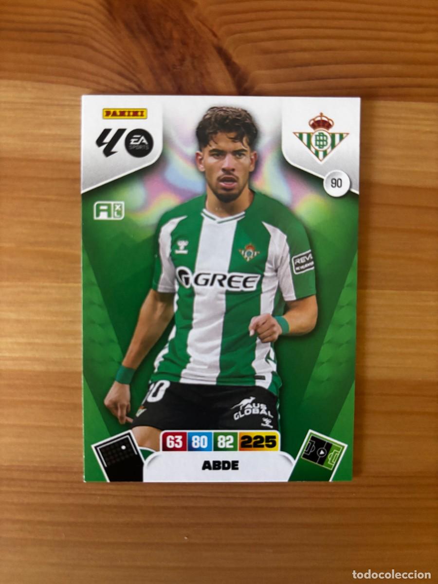 Cromos de Futebol: ABDE REAL BETIS n&uacute;mero 90 cromo Adrenalyn XL 25-26 2025-2026