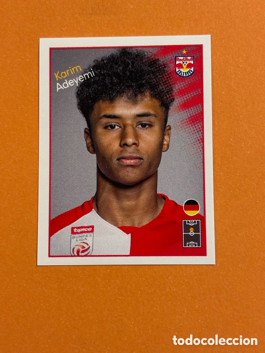 Cromos de Futebol: 30 KARIM ADEYEMI RC 20 21 PANINI BUNDESLIGA 2020 2021 RB SALZBURGO 20 21 BARCELONA