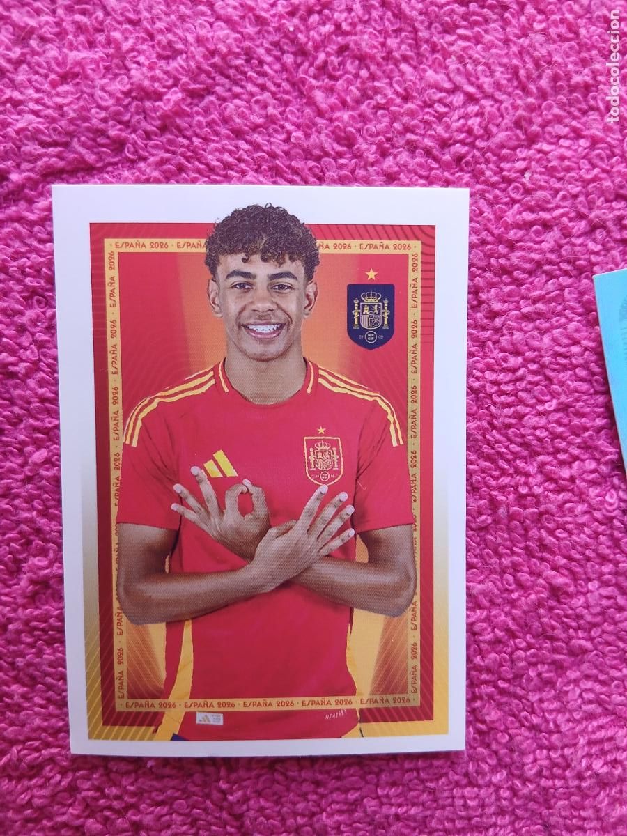 Cromos de f&uacute;tbol: espa&ntilde;a 2026 49 lamine yamal selecci&oacute;n espa&ntilde;ola panini carrefour family mundial de futbol