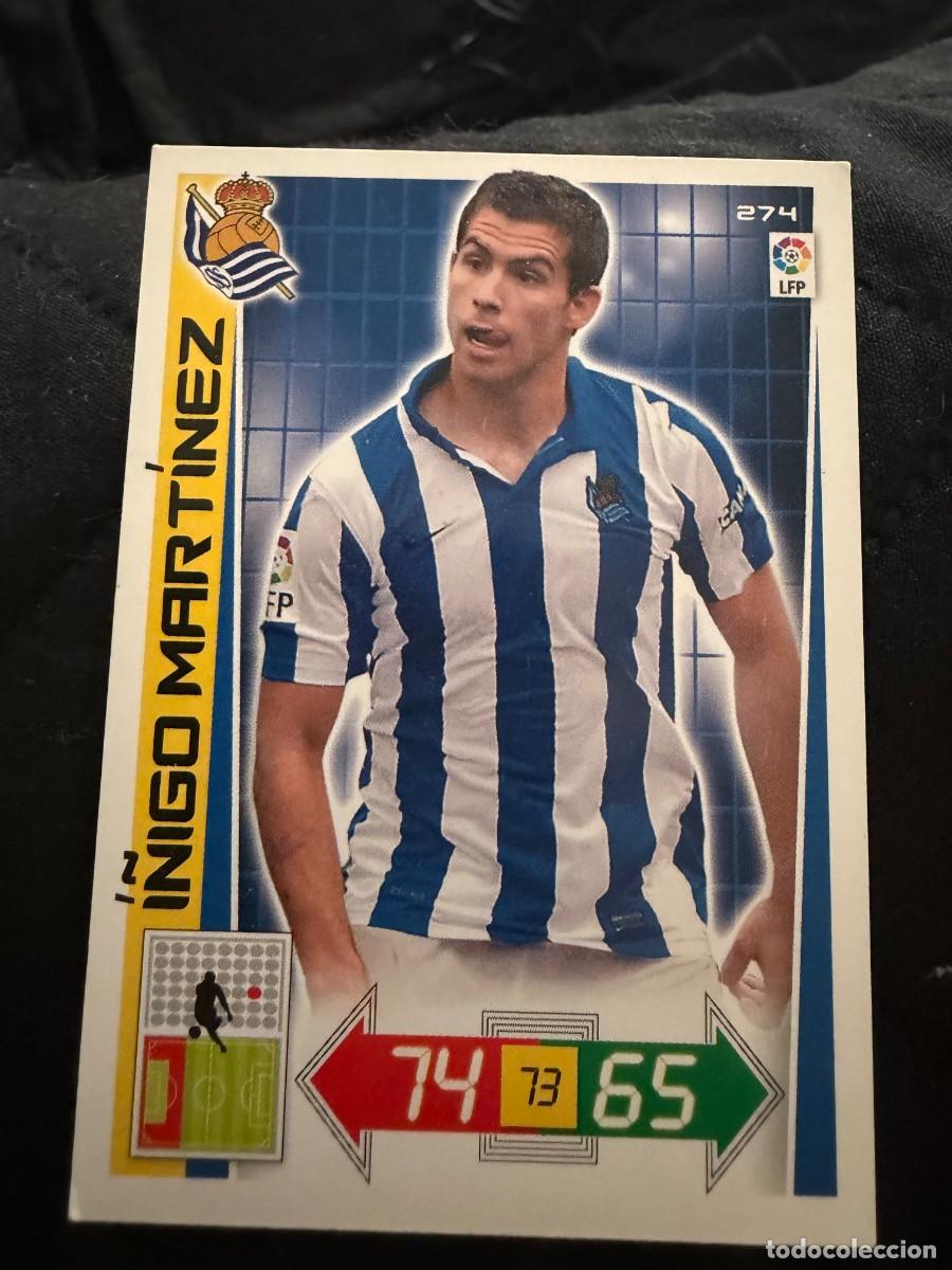 Figurine di Calcio: adrenalyn 12-13 i&ntilde;igo martinez real sociedad