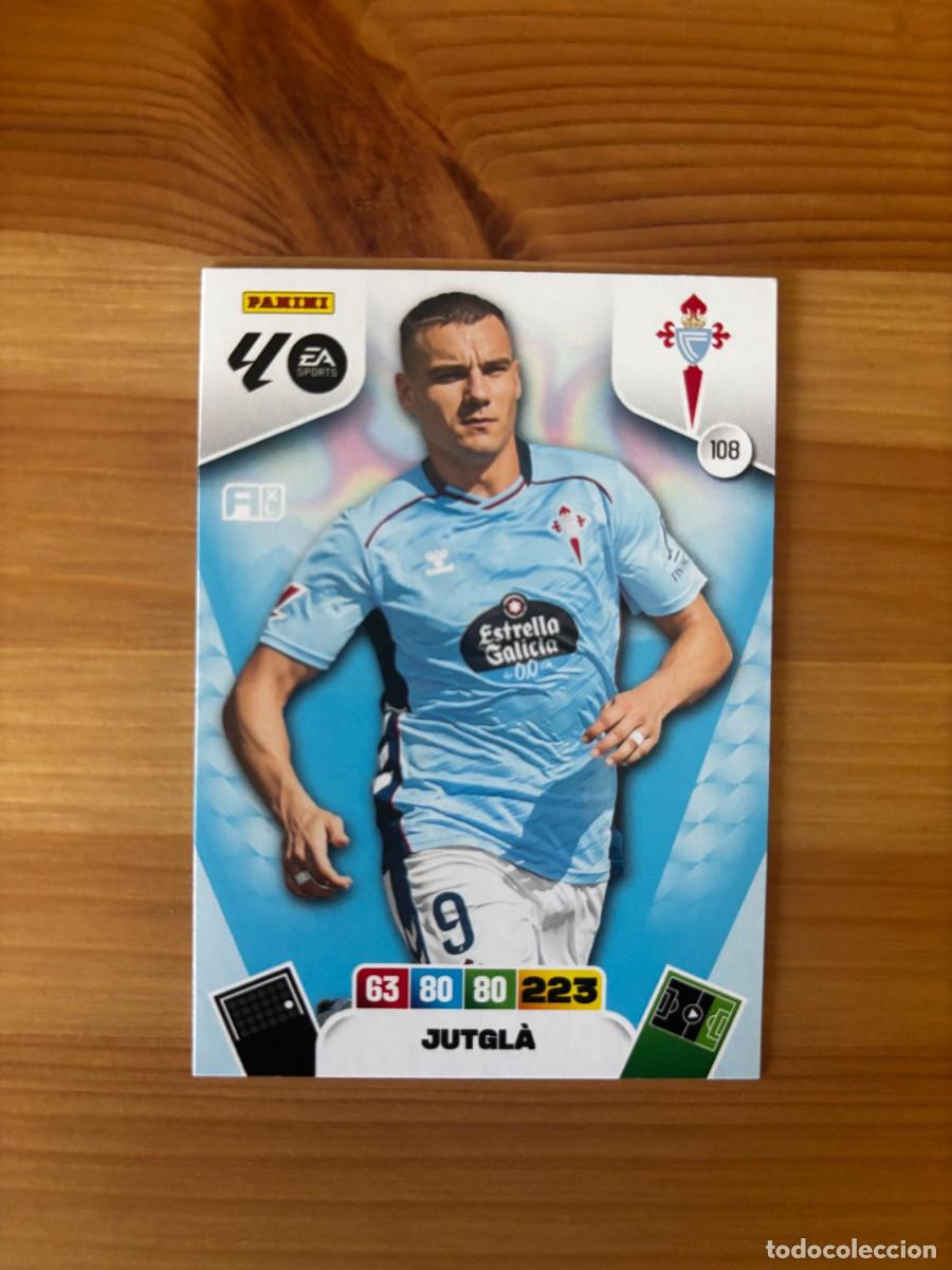 Figurine di Calcio: JUTGL&Aacute; CELTA n&uacute;mero 108 cromo Adrenalyn XL 25-26 2025-2026