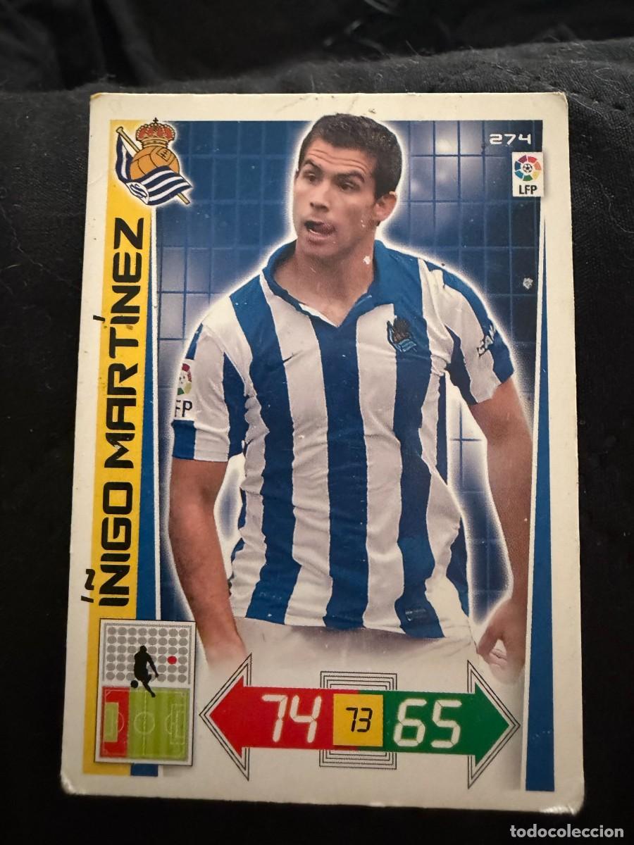 Cromos de Futebol: adrenalyn 12-13 i&ntilde;igo martinez real sociedad