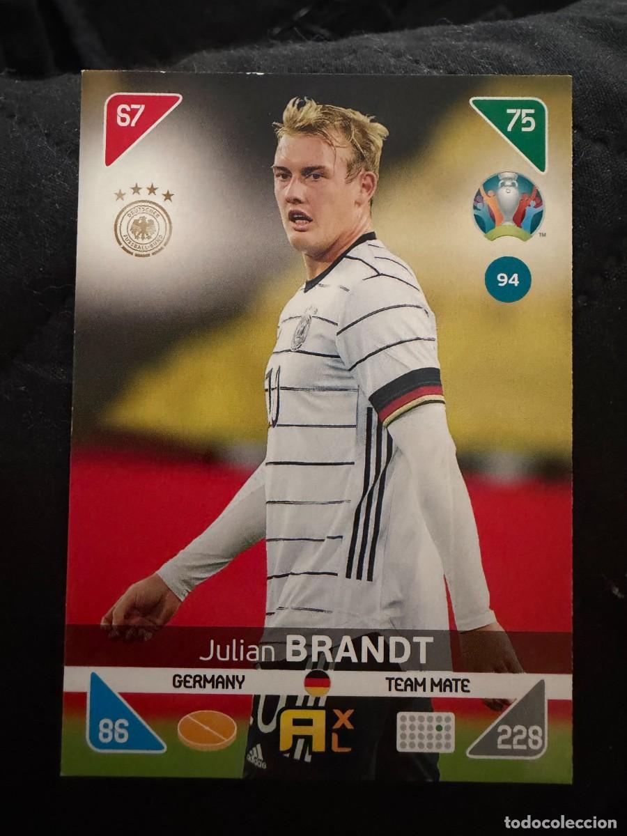 Cromos de f&uacute;tbol: adrenalyn kick off 2020 brandt alemania