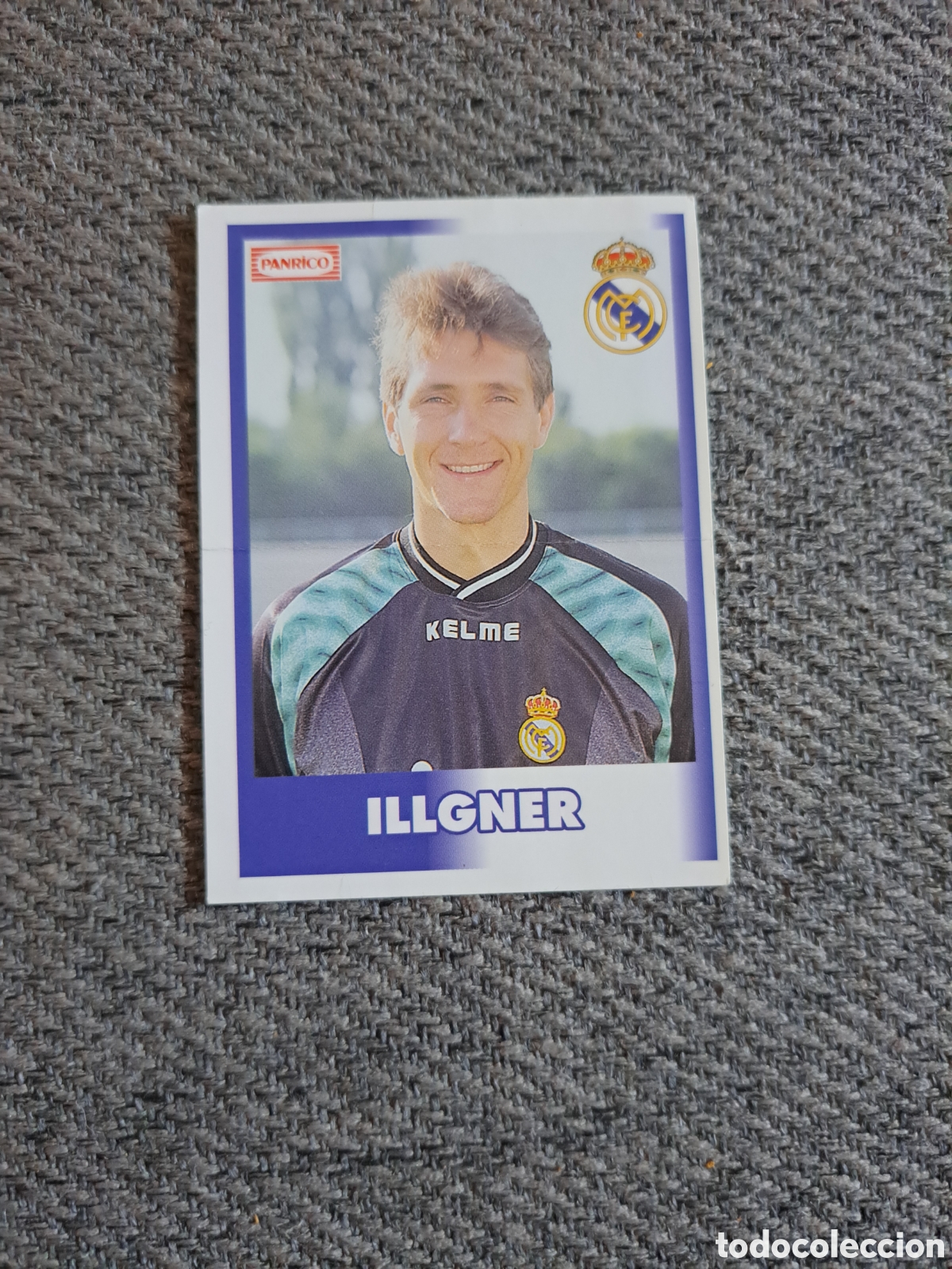 Cromos de f&uacute;tbol: Illgner. Real Madrid. Panrico Liga 96-97