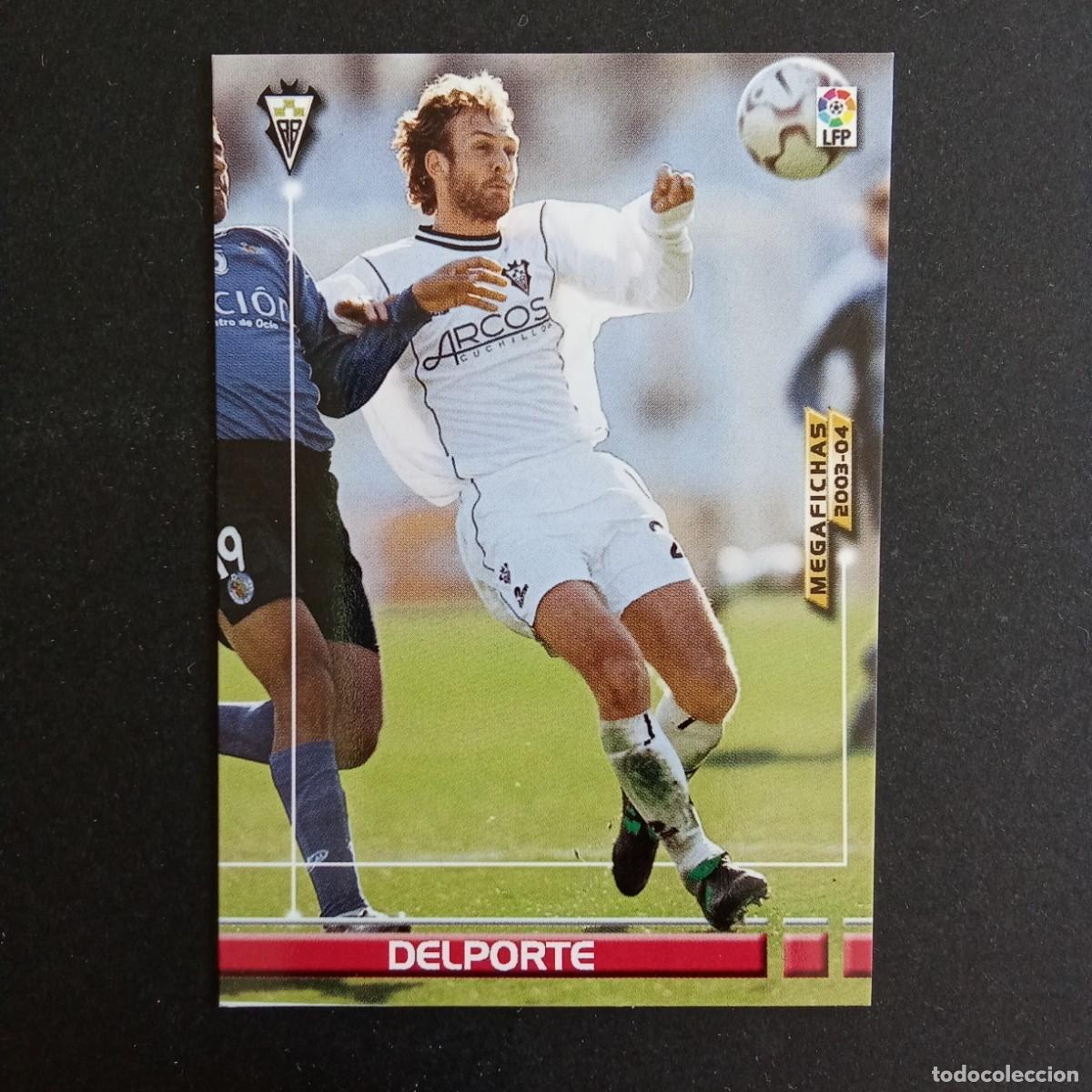 Fu&szlig;ball-Sticker: 13 DELPORTE ALBACETE LIGA 2003 2004 03 04 MEGAFICHAS PANINI