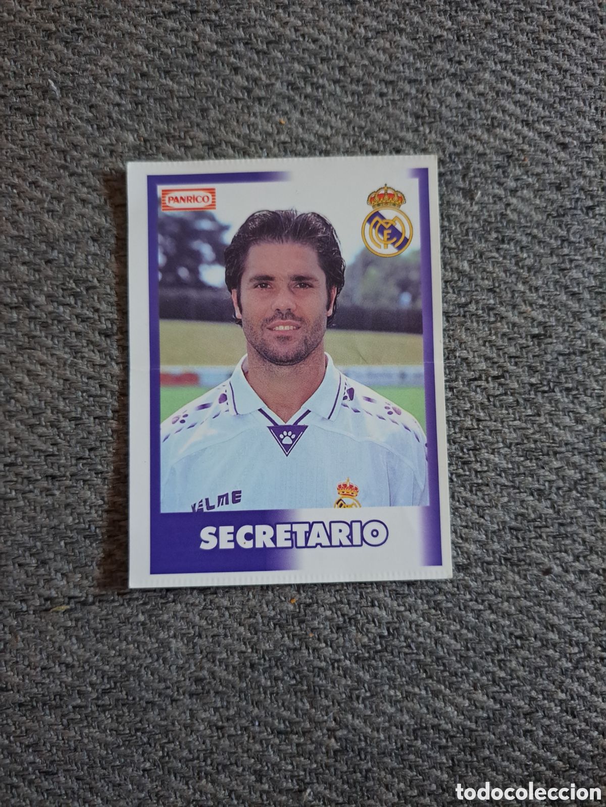 Cromos de f&uacute;tbol: Secretario. Real Madrid. Panrico Liga 96-97