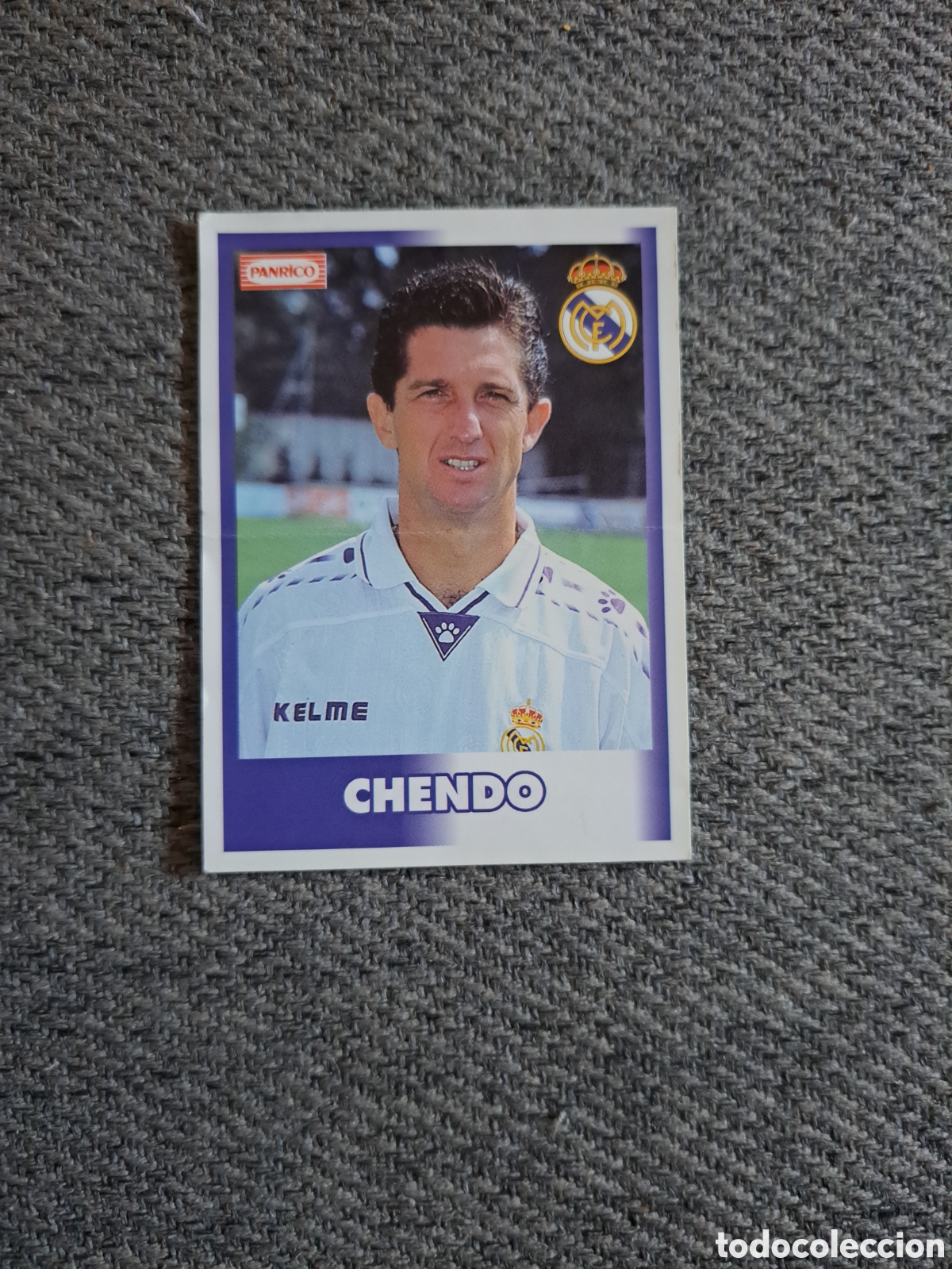 Cartes &agrave; collectionner de Football: Chendo. Real Madrid. Panrico Liga 96-97