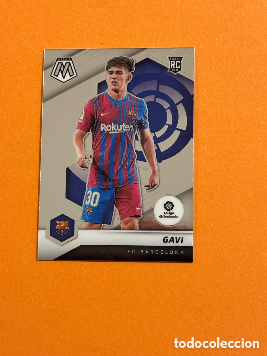 Cromos de f&uacute;tbol: 45 ROOKIE GAVI FC BARCELONA ESPA&Ntilde;A ⚽ PANINI &reg; MOSAIC LA LIGA SOCCER 2021 2022 21 22 NUEVO