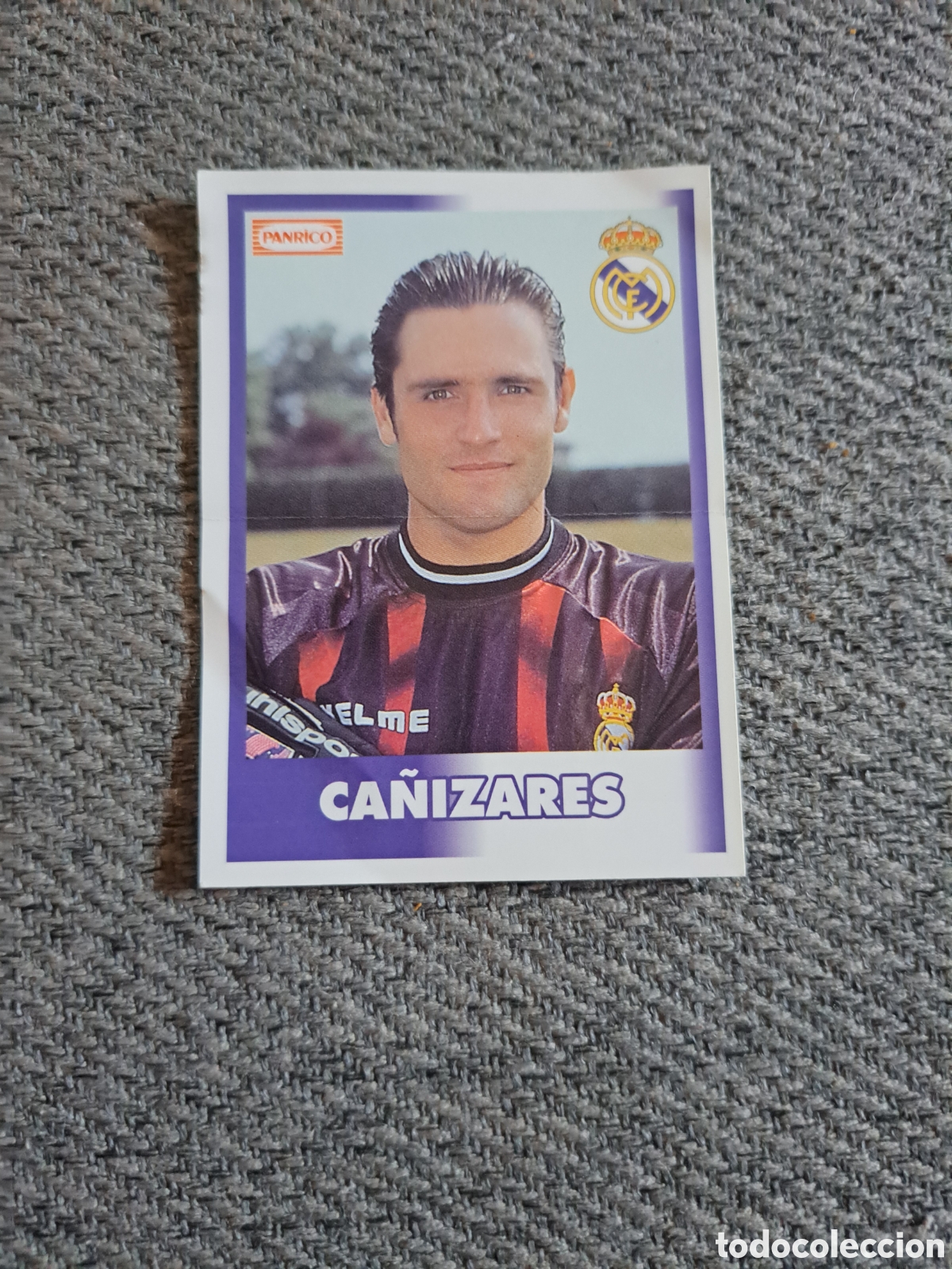 Cromos de f&uacute;tbol: Ca&ntilde;izares. Real Madrid. Panrico Liga 96-97
