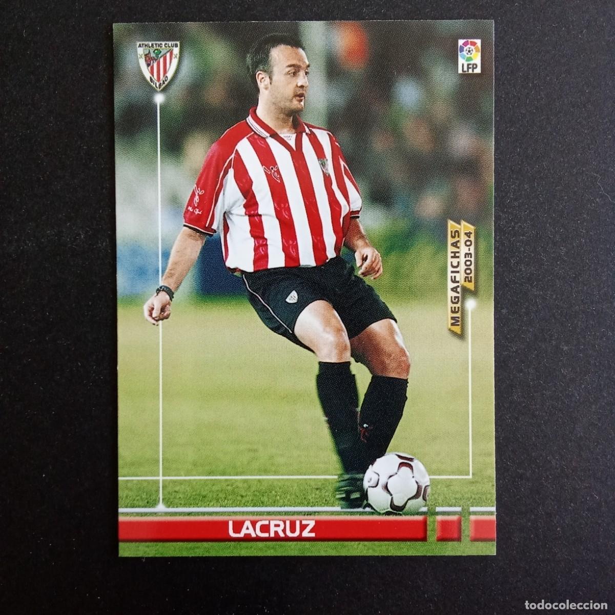 Cromos de f&uacute;tbol: 22 LACRUZ ATHLETIC BILBAO LIGA 2003 2004 03 04 MEGAFICHAS PANINI