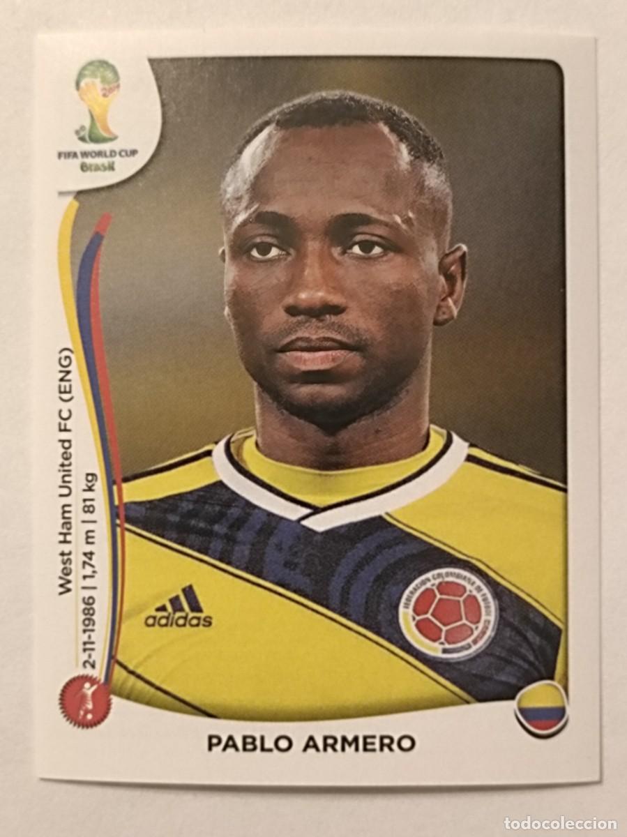 Figurine di Calcio: #190 ARMERO (COLOMBIA) MUNDIAL BRASIL 2014 PANINI