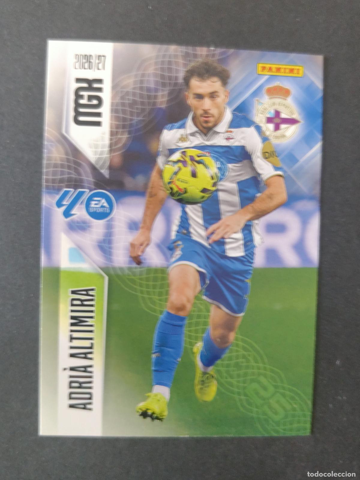 Cartes &agrave; collectionner de Football: 130 ADRI&Agrave; ALTIMIRA DEPORTIVO A CORU&Ntilde;A MEGACRACKS 2026 2027 26 27