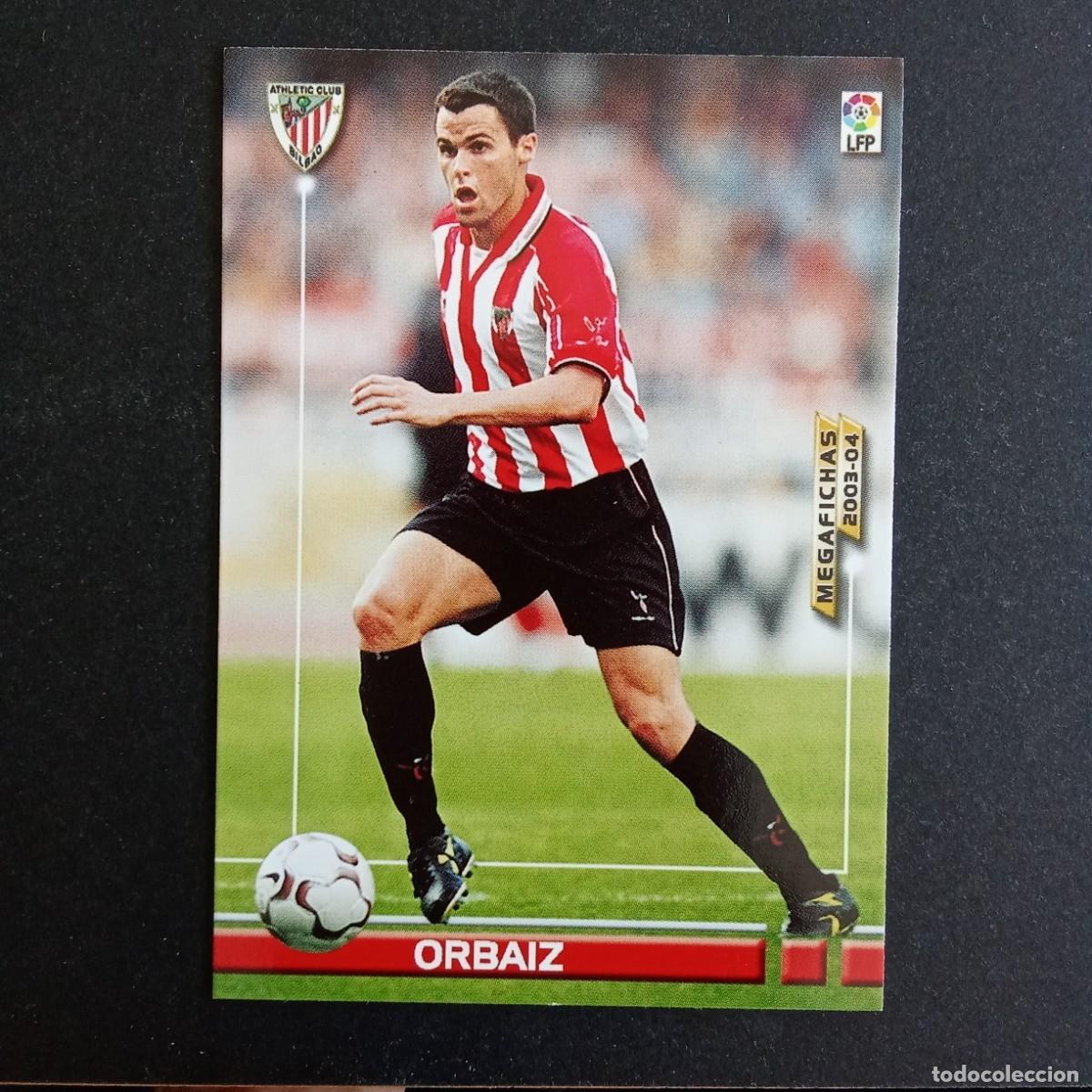 Cromos de Futebol: 28 ORBAIZ ATHLETIC BILBAO LIGA 2003 2004 03 04 MEGAFICHAS PANINI
