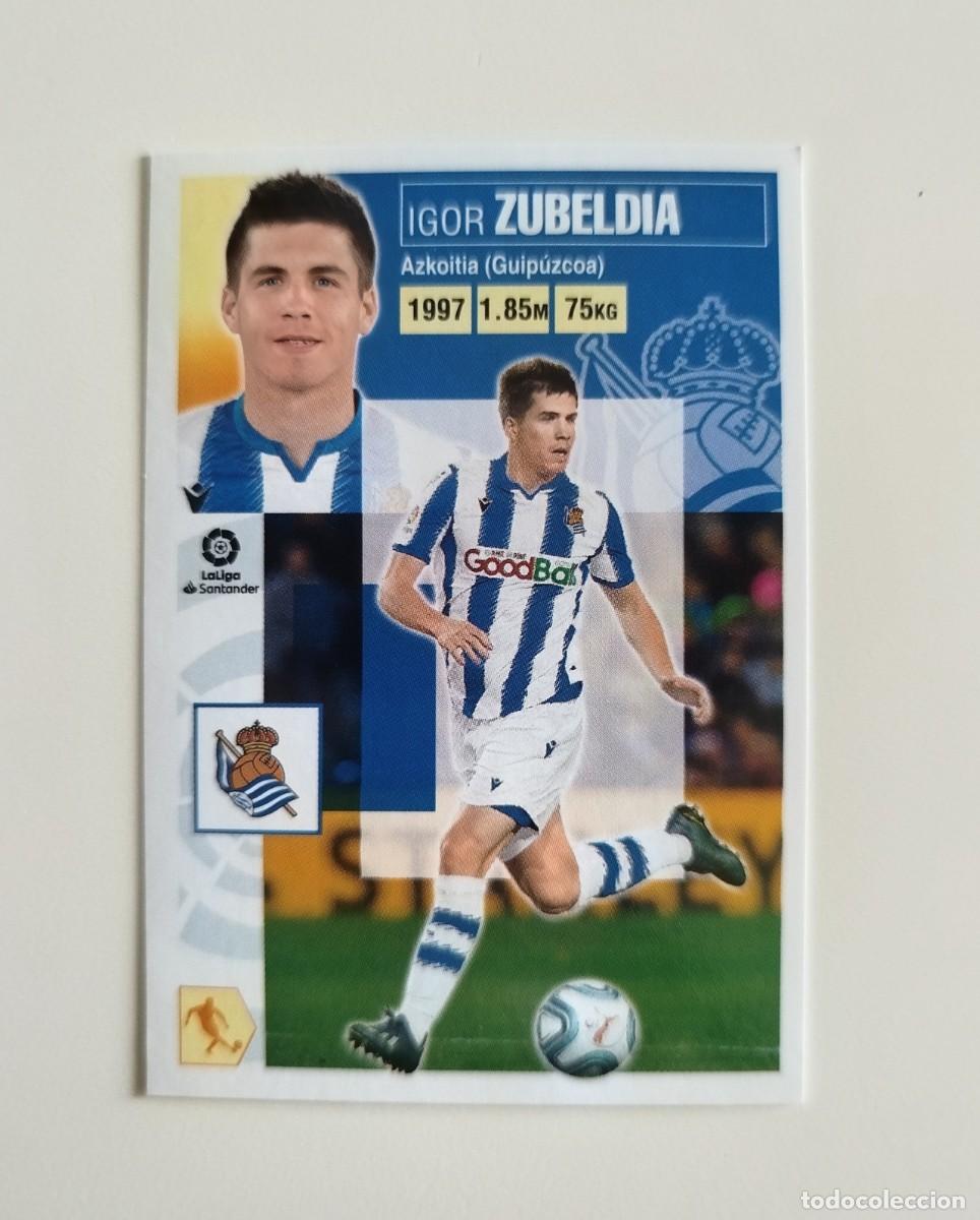 Cromos de Futebol: Zubeldia 10 SIN PEGAR NUNCA PEGADO Real Sociedad CF Liga Ediciones Este 20 21 / 2020 2021