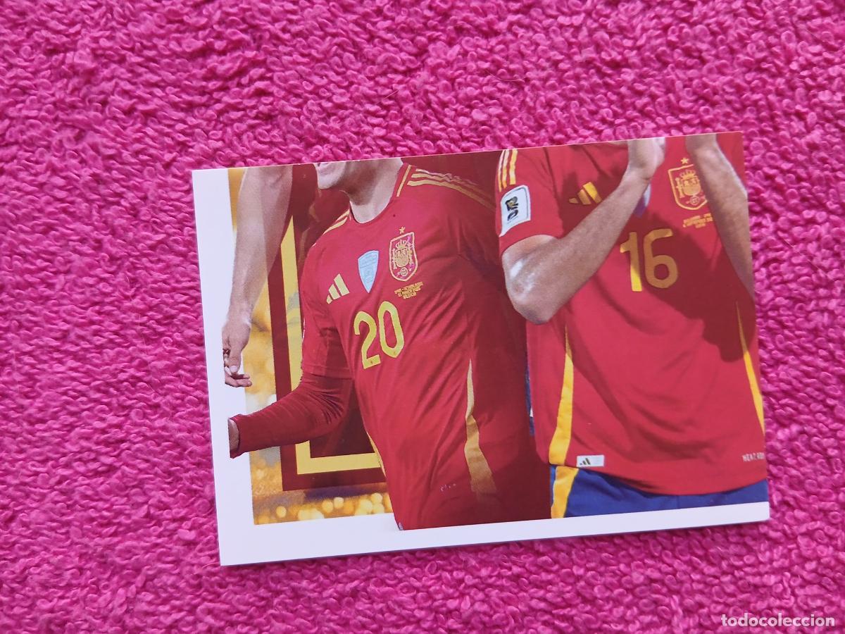 Cromos de f&uacute;tbol: espa&ntilde;a 2026 63 selecci&oacute;n espa&ntilde;ola panini carrefour family mundial de futbol