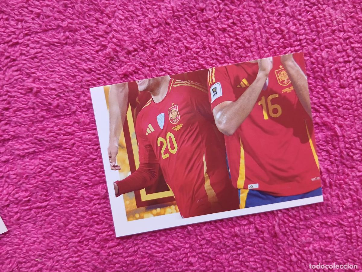 Cromos de f&uacute;tbol: espa&ntilde;a 2026 63 selecci&oacute;n espa&ntilde;ola panini carrefour family mundial de futbol