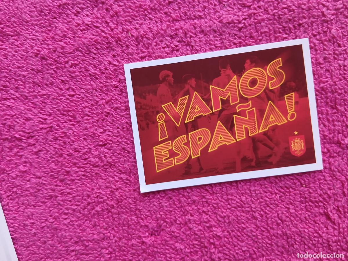 Cromos de f&uacute;tbol: espa&ntilde;a 2026 65 vamos espa&ntilde;a selecci&oacute;n espa&ntilde;ola panini carrefour family mundial de futbol