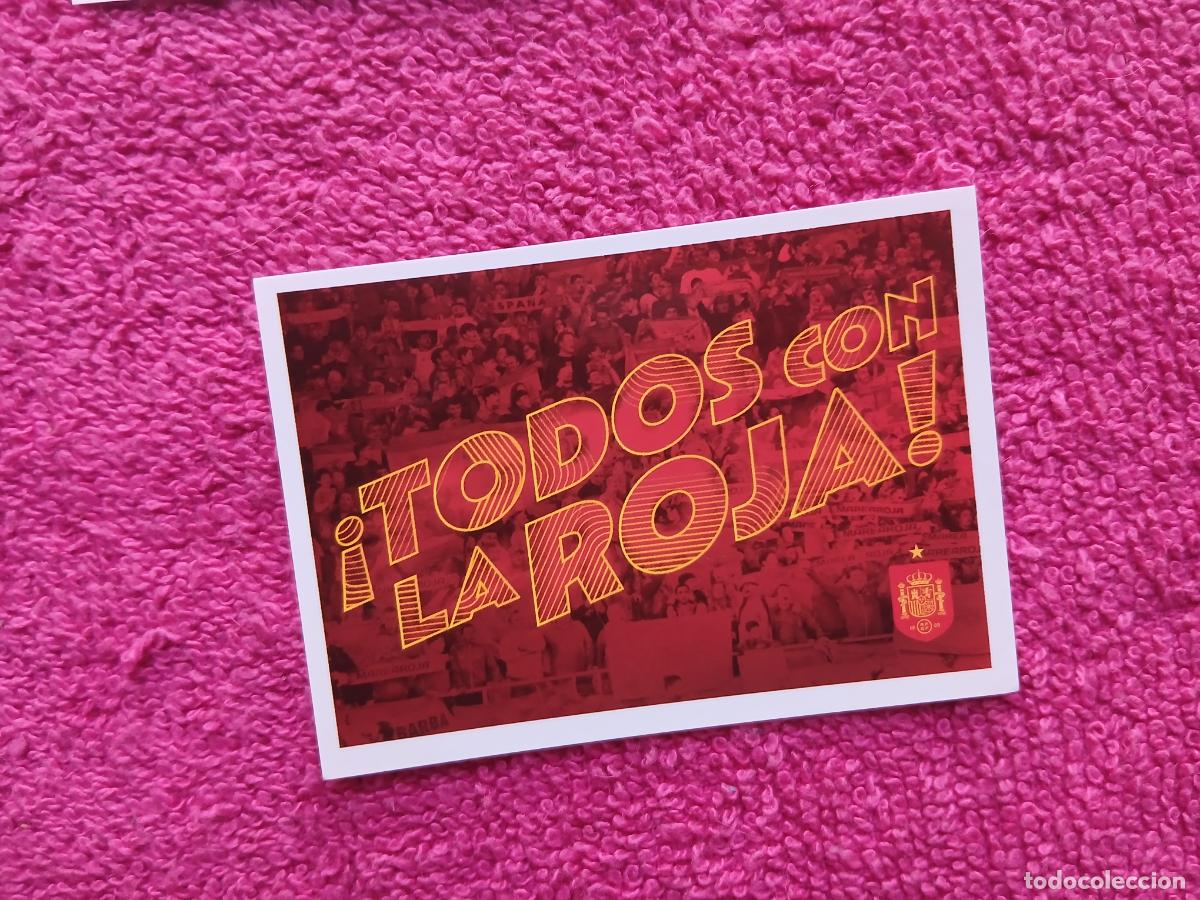 Cromos de f&uacute;tbol: espa&ntilde;a 2026 66 todos con la roja selecci&oacute;n espa&ntilde;ola panini carrefour family mundial de futbol